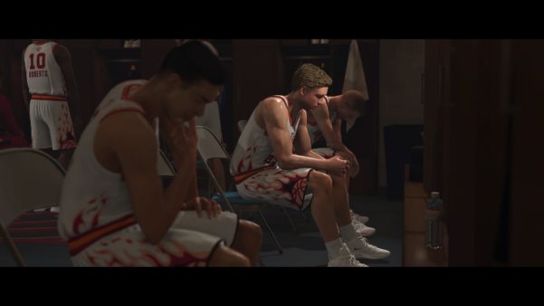 Self reflection in NBA 2K20