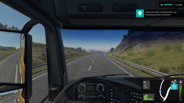 Avoiding traffic in Truck Driver