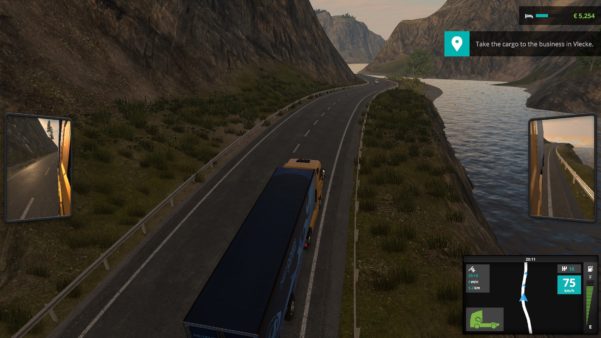 Truck Driver in an open world