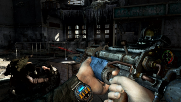 A gun in Metro 2033 Redux