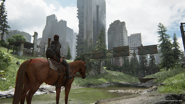 The Last of Us Part 2 Ellie on horse