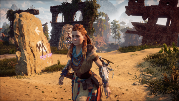 A shiny Aloy in Horizon Zero Dawn