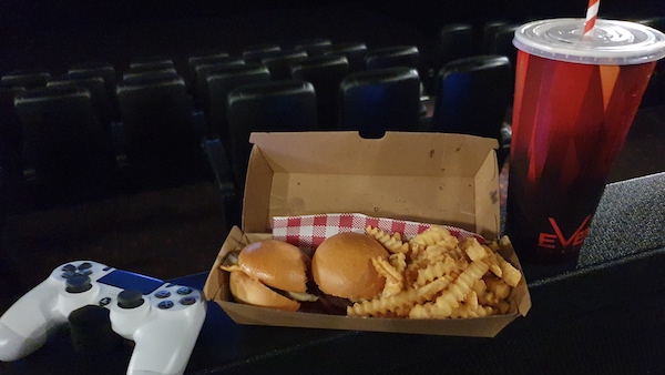 Cinema Gaming - food