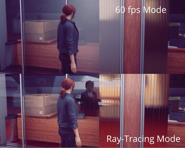 CONTROL 60fps vs Raytracing