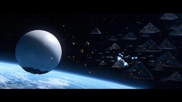 Destiny Lightfall Space Fleet