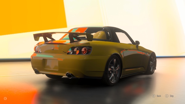 Forza Motorsport yellow
