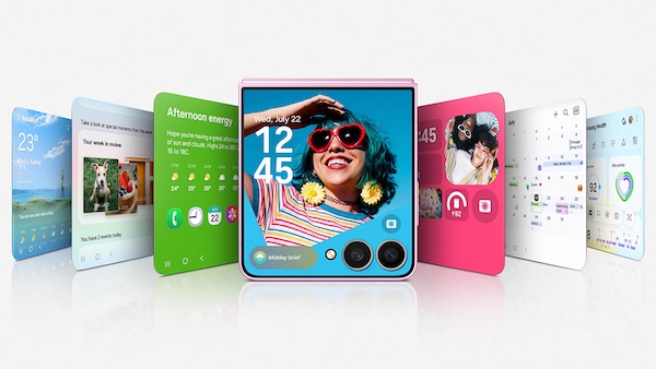 Samsung Galaxy Z fold 8 Cover functions