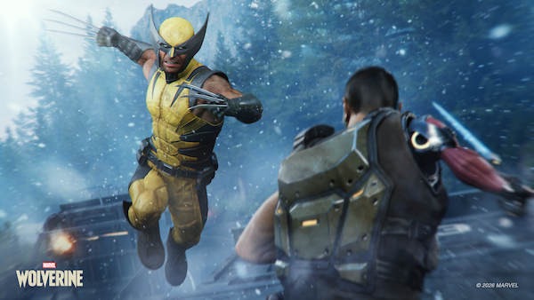 Wolverine Comic Book pose incoming