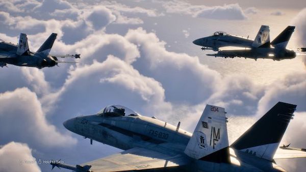 Ace Combat in action
